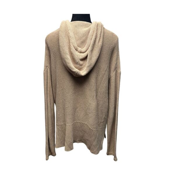 T Alexander Wang Oversized Knit Hoodie Camel - Picture 3 of 7